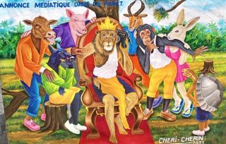 Annonce Médiatique Dans La Forêt